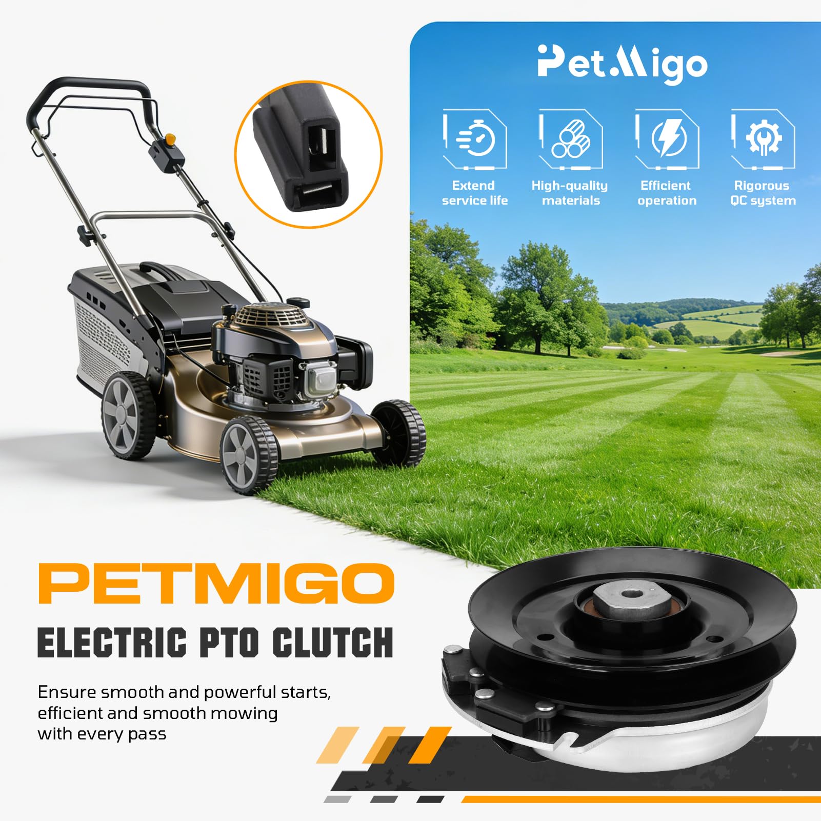 t Amazon.com : PetMigo 116-1620 Electric PTO Clutch Fits for Exmark
