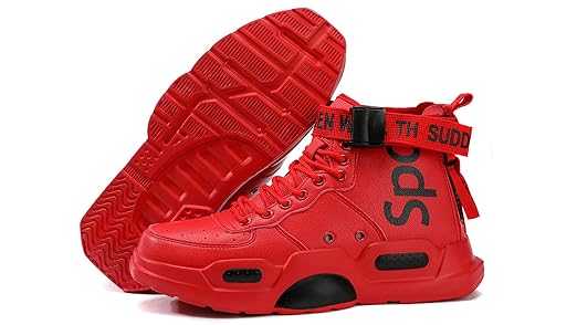 Amazon.com | XIDISO Fashion Mens Women Sneakers High and Low