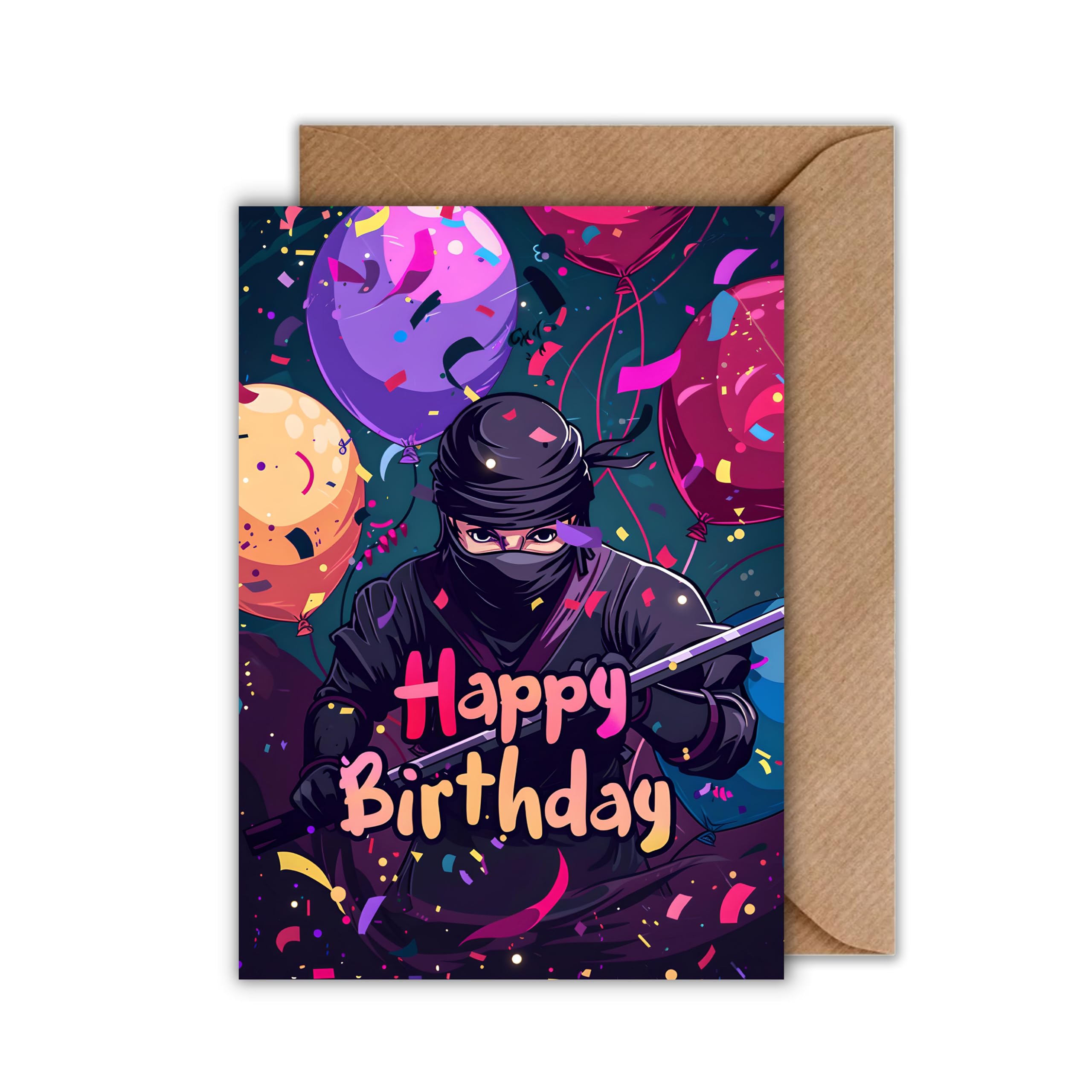 WBdesignz Biglietto di auguri con busta - Howdy Birthday