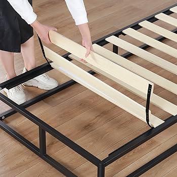 (Olee Sleep)メタルプラットフォームベッドフレーム ブラック シングル Amazon｜オリースリープ(Olee Sleep) メタルプラットフォーム