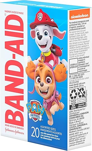 Vista 31 de Band-Aid Vendajes adhesivos de primeros auxilios de marca para niños y niños pequeños con personajes Moonbug CoComelon, vendajes estériles envueltos