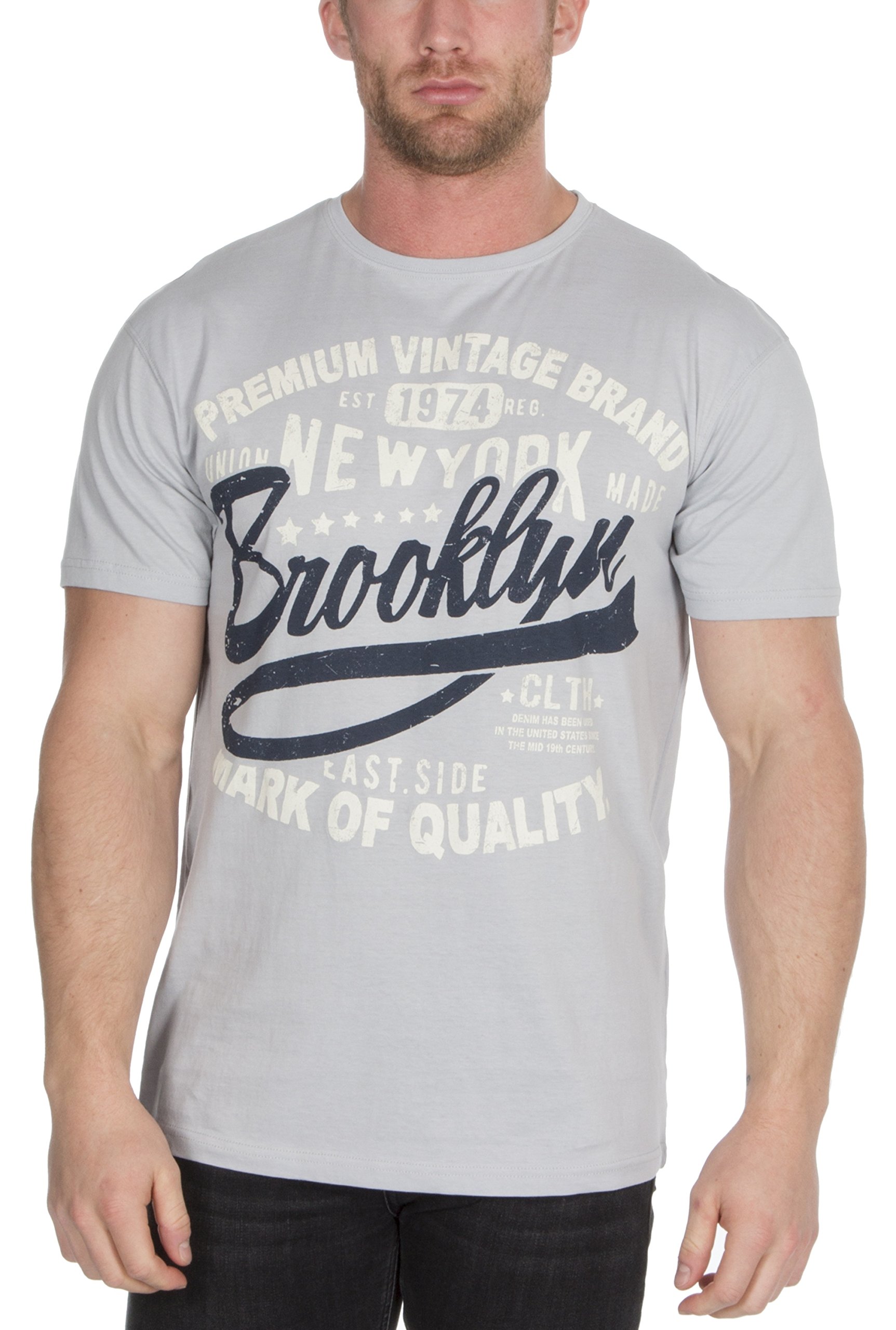 Cargo BayMens Printed Cotton Short Sleeve T-Shirt