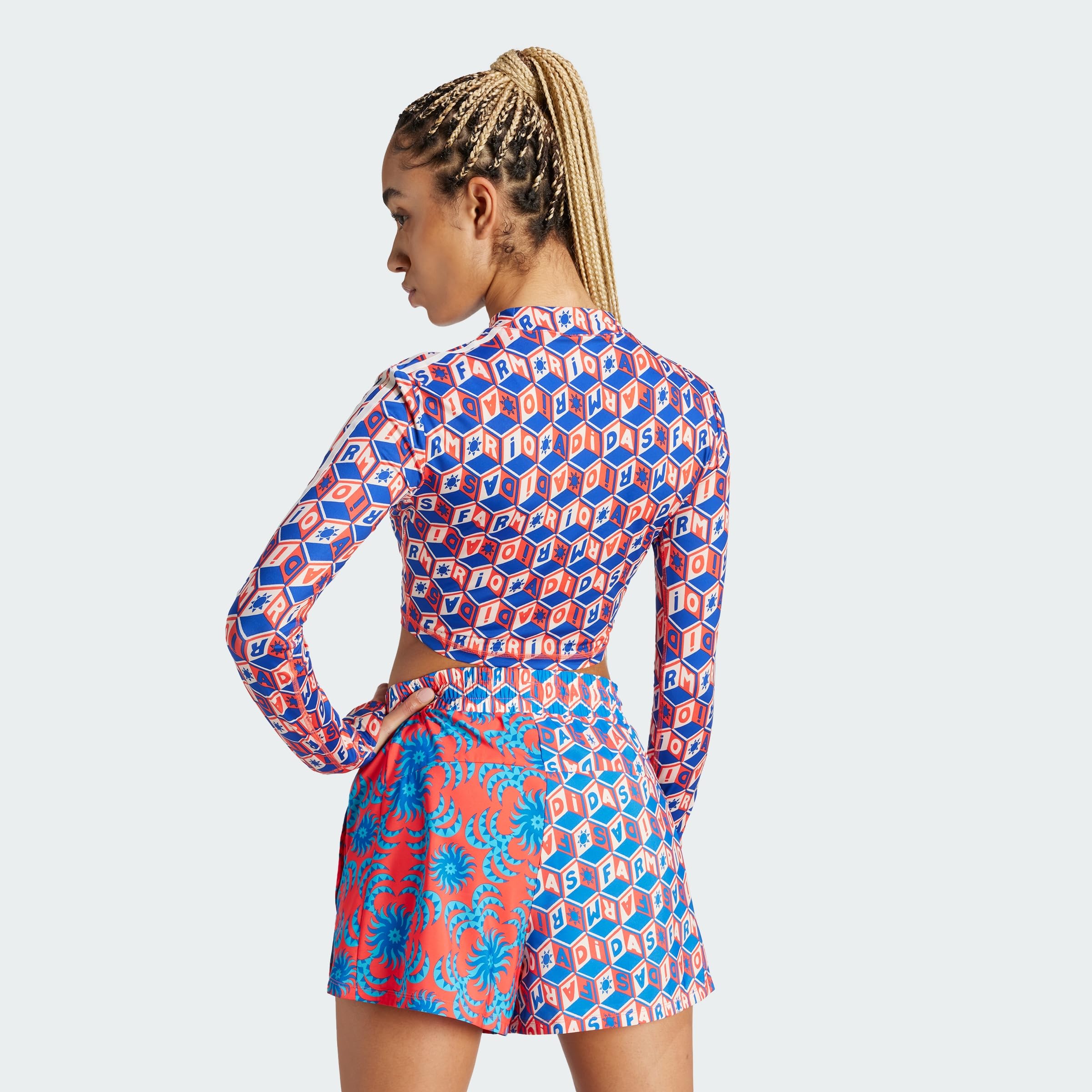 adidas X Farm Rio Crop koszulka z długim rękawem