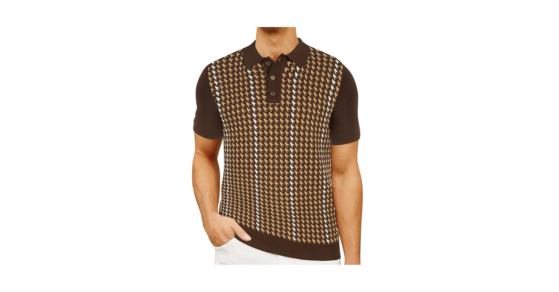 Amazon.com: Men's Vintage Polo Shirts Lightweight Retro 70s