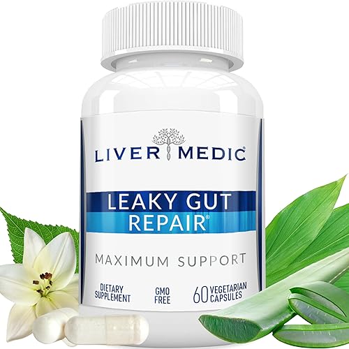 Leaky Gut Repair Natural Gut Health Supplement Glutamine Organic Slippery