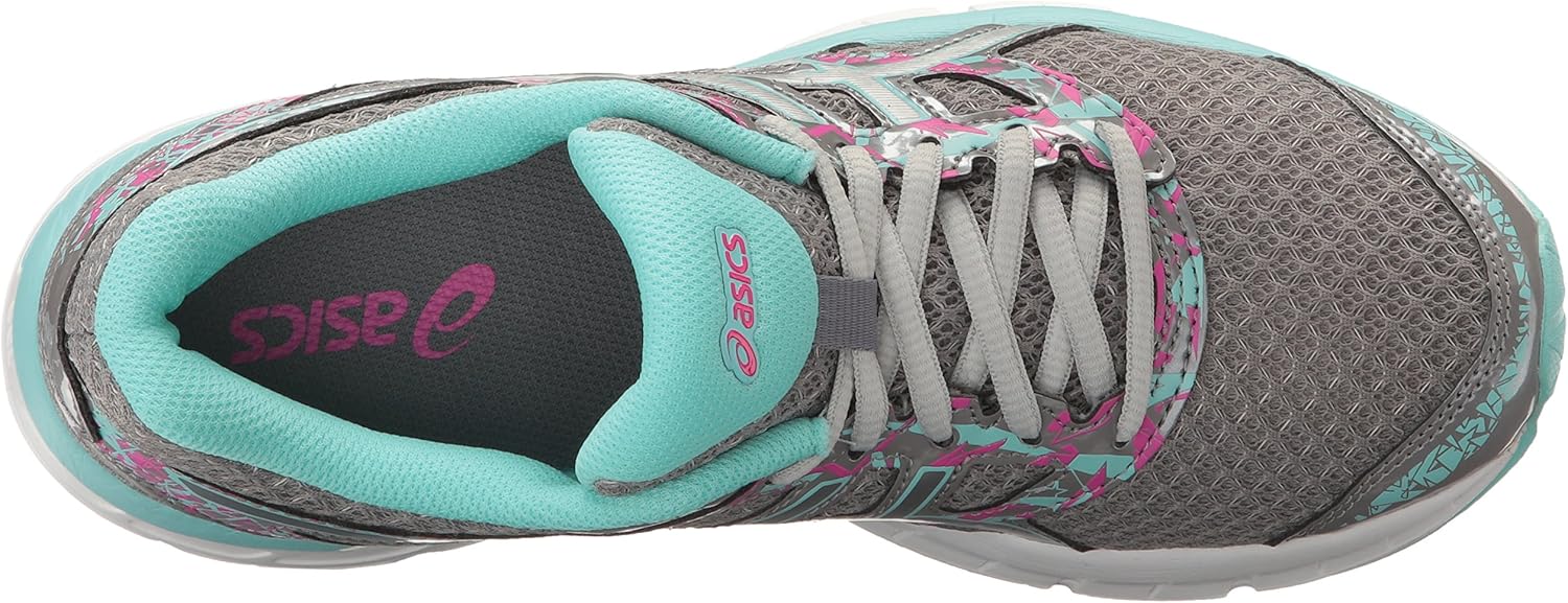 ASICS Women's Gel-Excite 4 Running Shoe 8.5 Aluminum/Silver/Aqua Splash