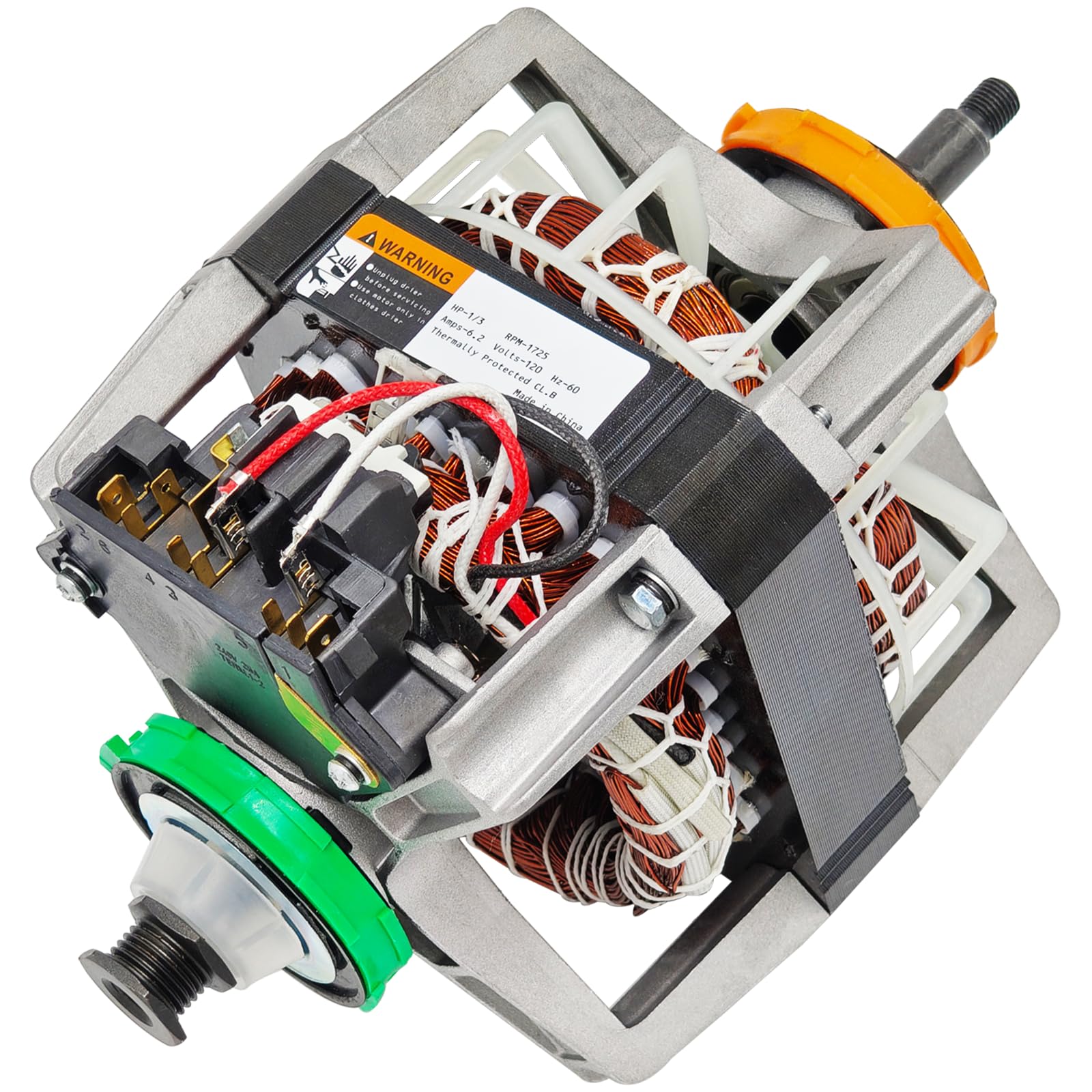 Photo 1 of W11511154 Dryer Drive Motor Compatible with Whirlpool and maytag Dryer, Replacement W11483444, W11493867, W11778635, 4960996, AP6997567, PS16227121, FIX16227121, PD00095778