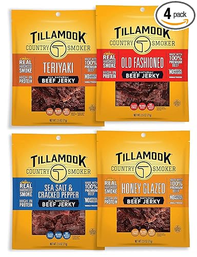Tillamook Beef Jerky Variety Pack Tillamook Country Smoker Beef Jerky Variety Pack