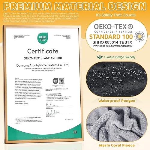 Miniatura 3 de Orzbow - Bolsa universal para cochecito con saco extra para niños pequeños, manta cálida e impermeable, funda de invierno, bolsa de banderines para