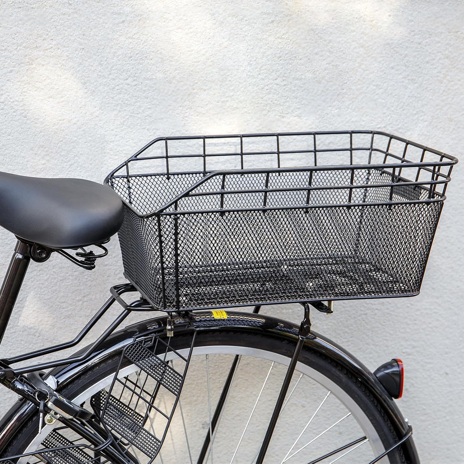 CXWXC Fietsmand achter met ladingnet en een dikke voering voor de fiets