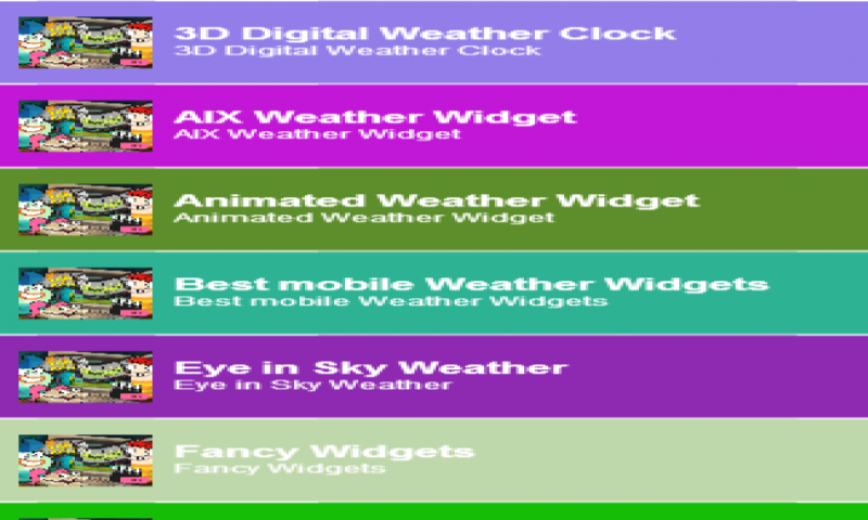 How to use mobile widget - App on Amazon Appstore