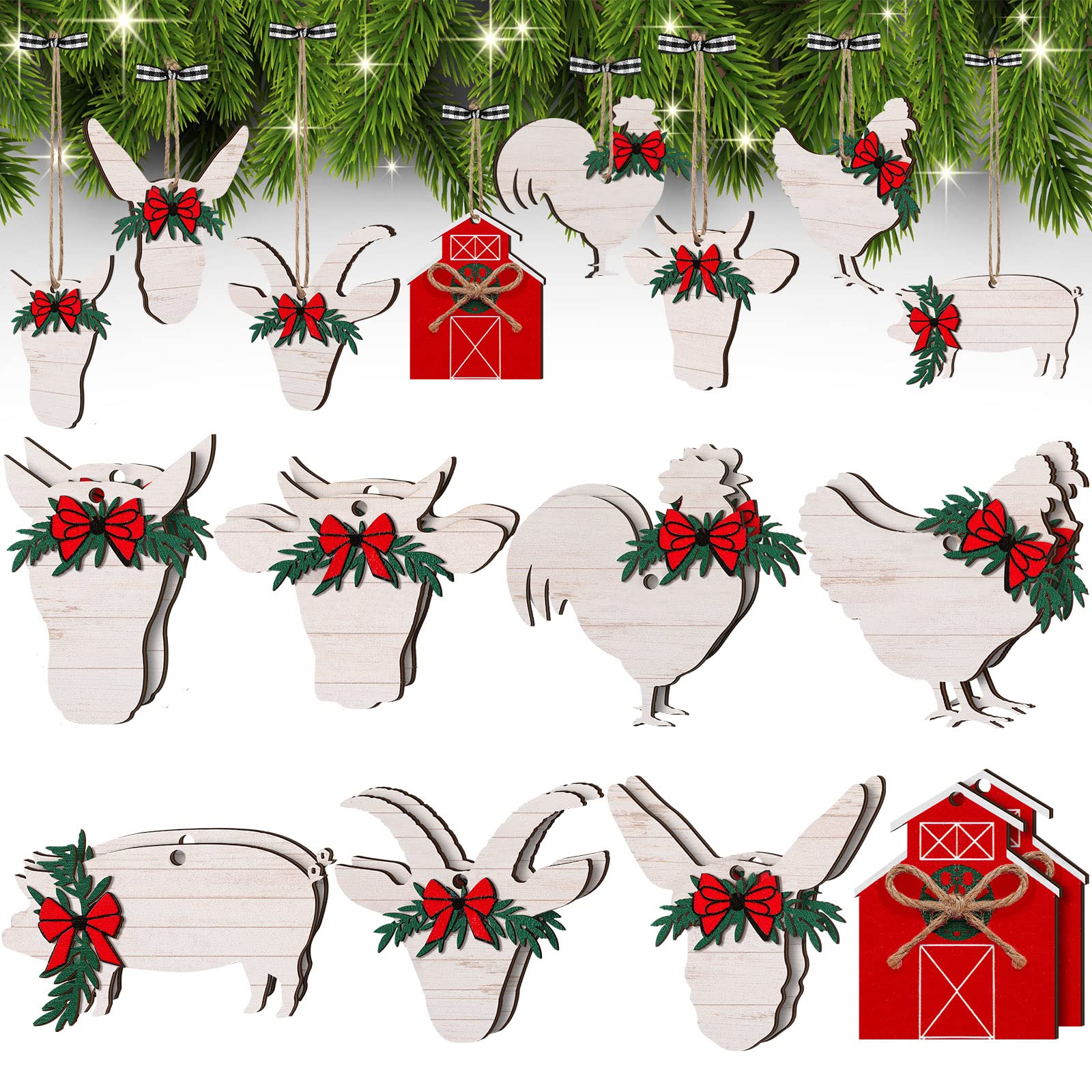 Photo 1 of 10 PIECE CHRISTMAS DECOR BUNDLE