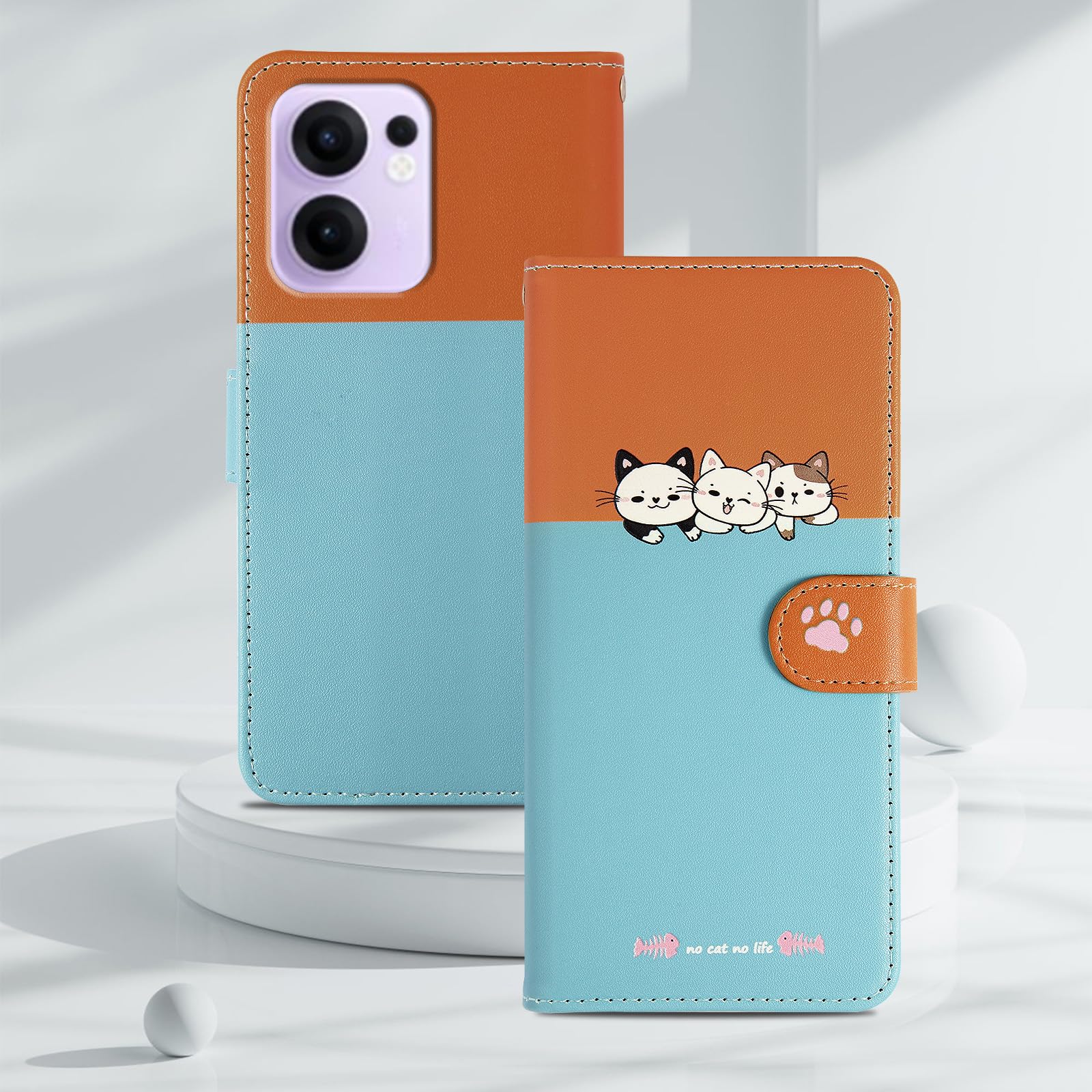 Amazon.co.jp: Reddylin 対応 OPPO Reno 13A ケース 手帳型