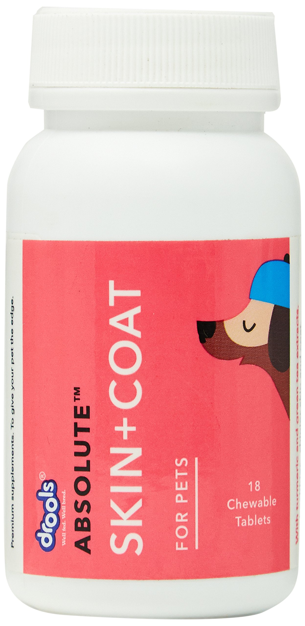 Drools Absolute Skin + Coat (18 Pieces) (B01MXQC5BS) Amazon Price History, Amazon Price Tracker