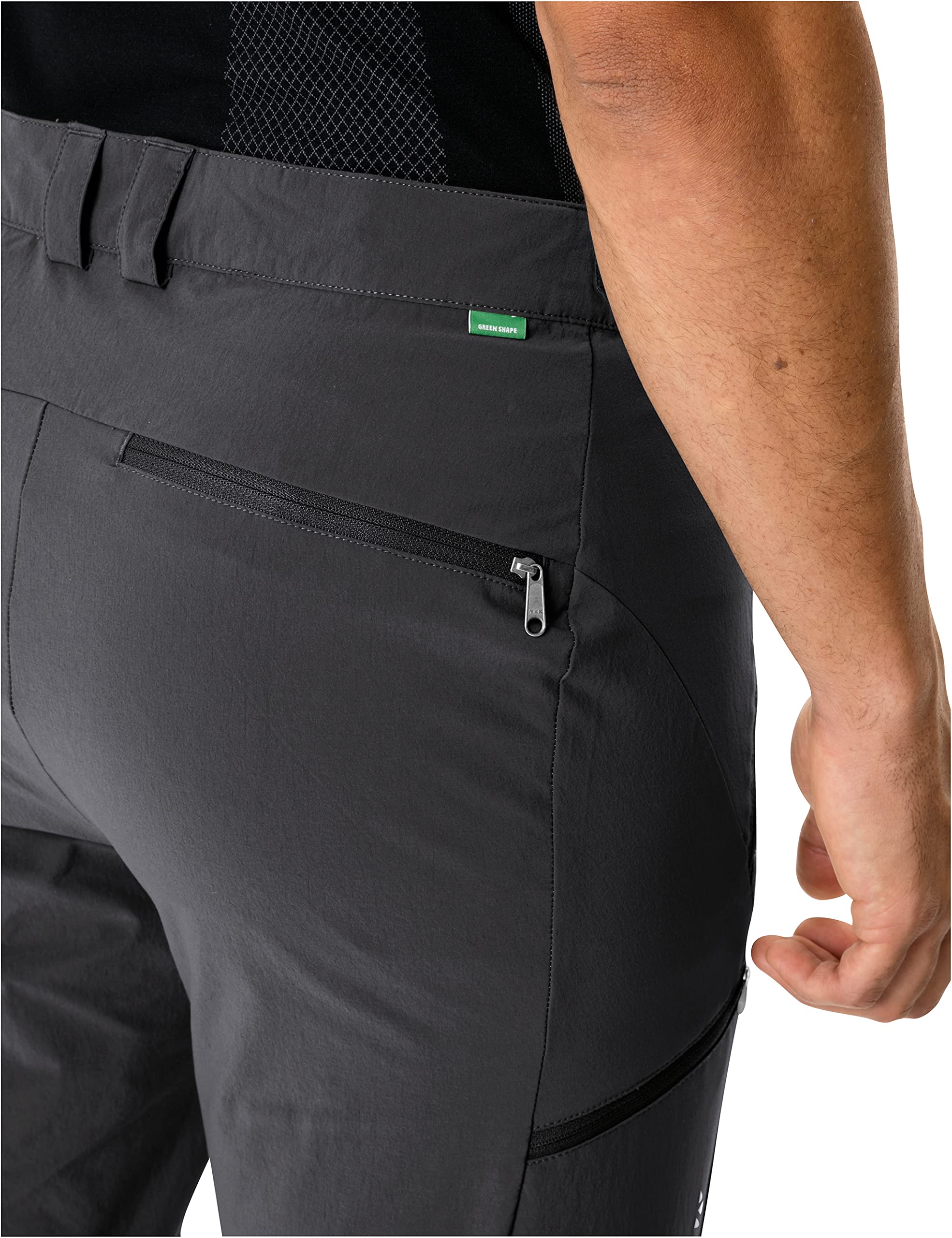VAUDE - Men's Farley Stretch T-Zip Pants III, Pantaloni Uomo