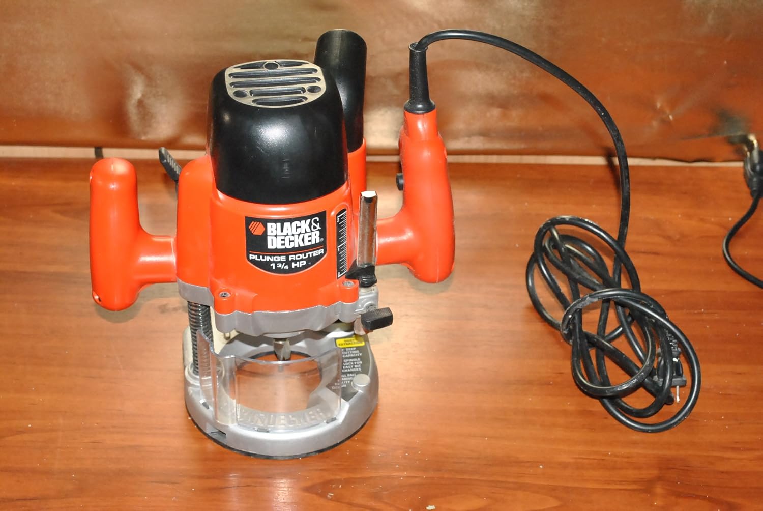 Black & Decker RP200 13/4pk Plunge Router Amazon.nl Klussen