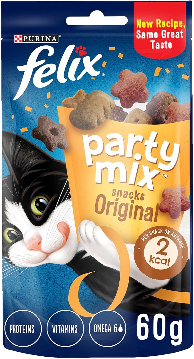 Purina Felix Party Mix Original Mix, 60G, Brown Buy Online at Best