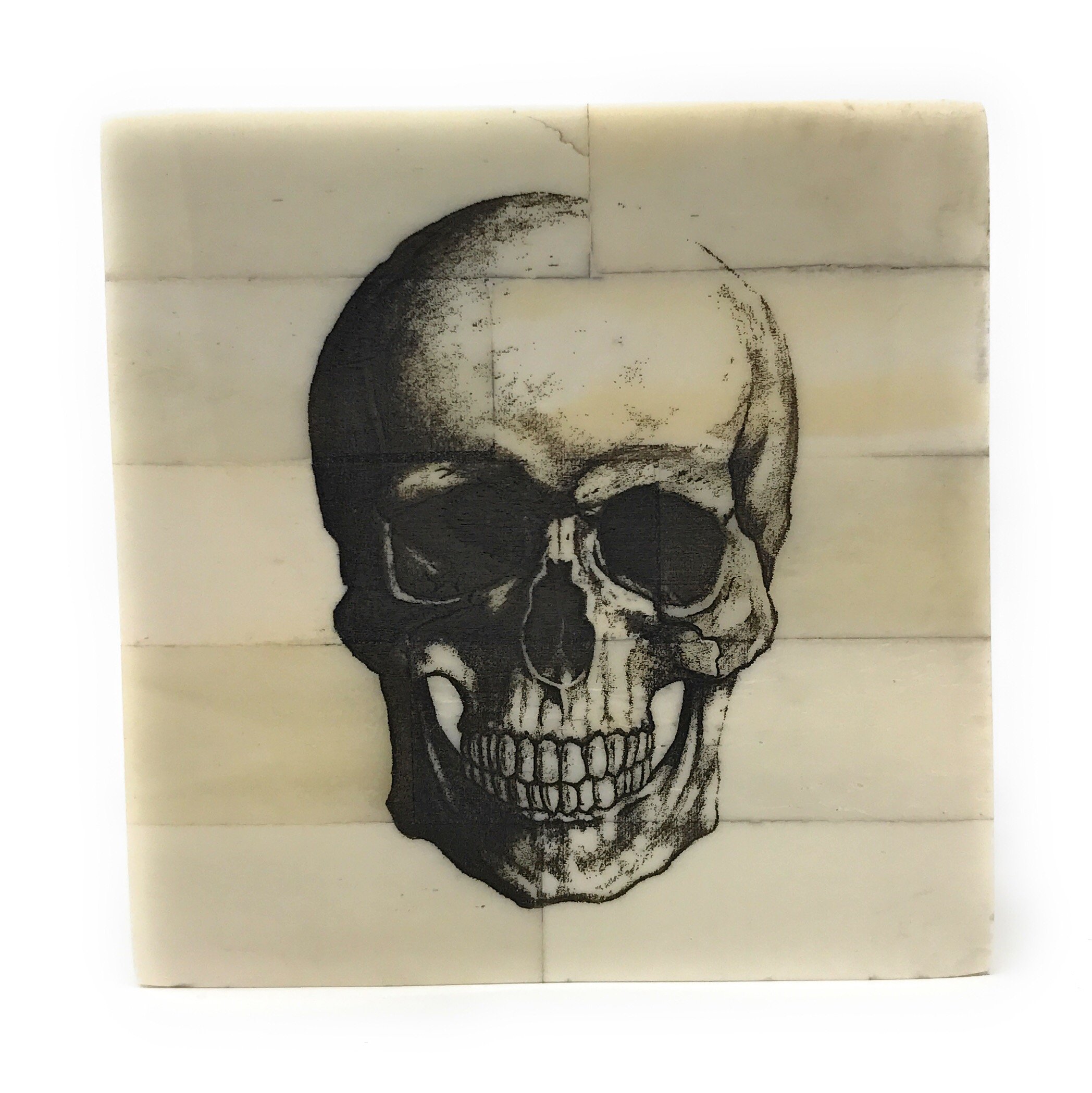 Madison Bay CompanyHandcrafted Bone Box with Skull - 3.25W X 3.25L X 2H