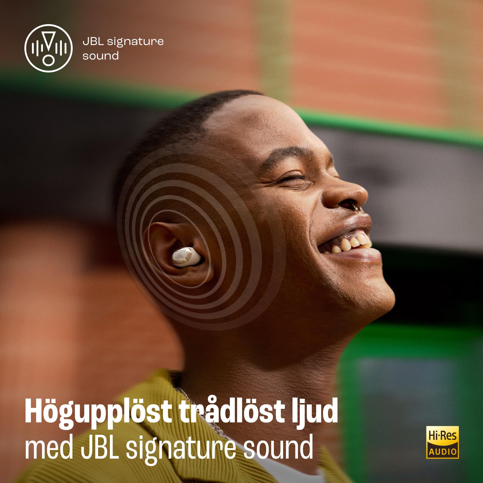 JBL Live Buds 3, Écouteurs sans fil, Bluetooth, jusqu'à 40 h d'autonomie, Réduction de Bruit Active, son haute fidélité JBL Signature, étanches à l'eau IP55, violet