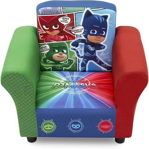 Delta Children Upholstered Chair, PJ Masks