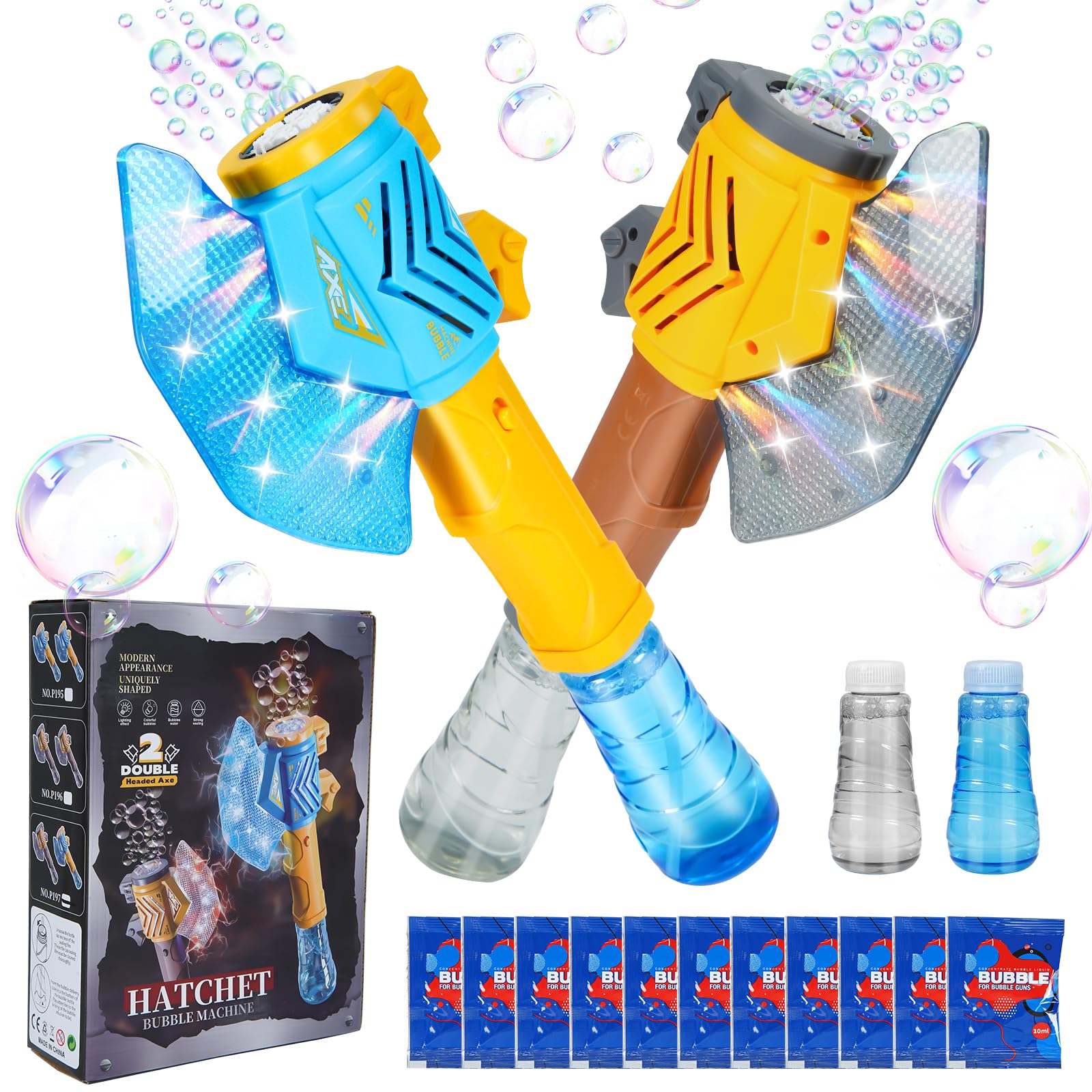 Bubble Machine Gun for Kids,Bubble Wands for Toddlers Toys 3+ Years Old