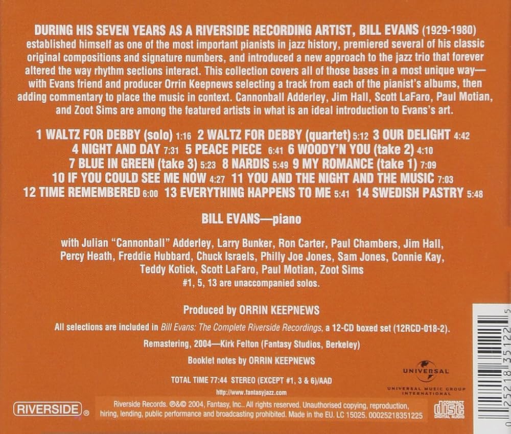 The Best of Bill Evans: Amazon.com.br: CD e Vinil
