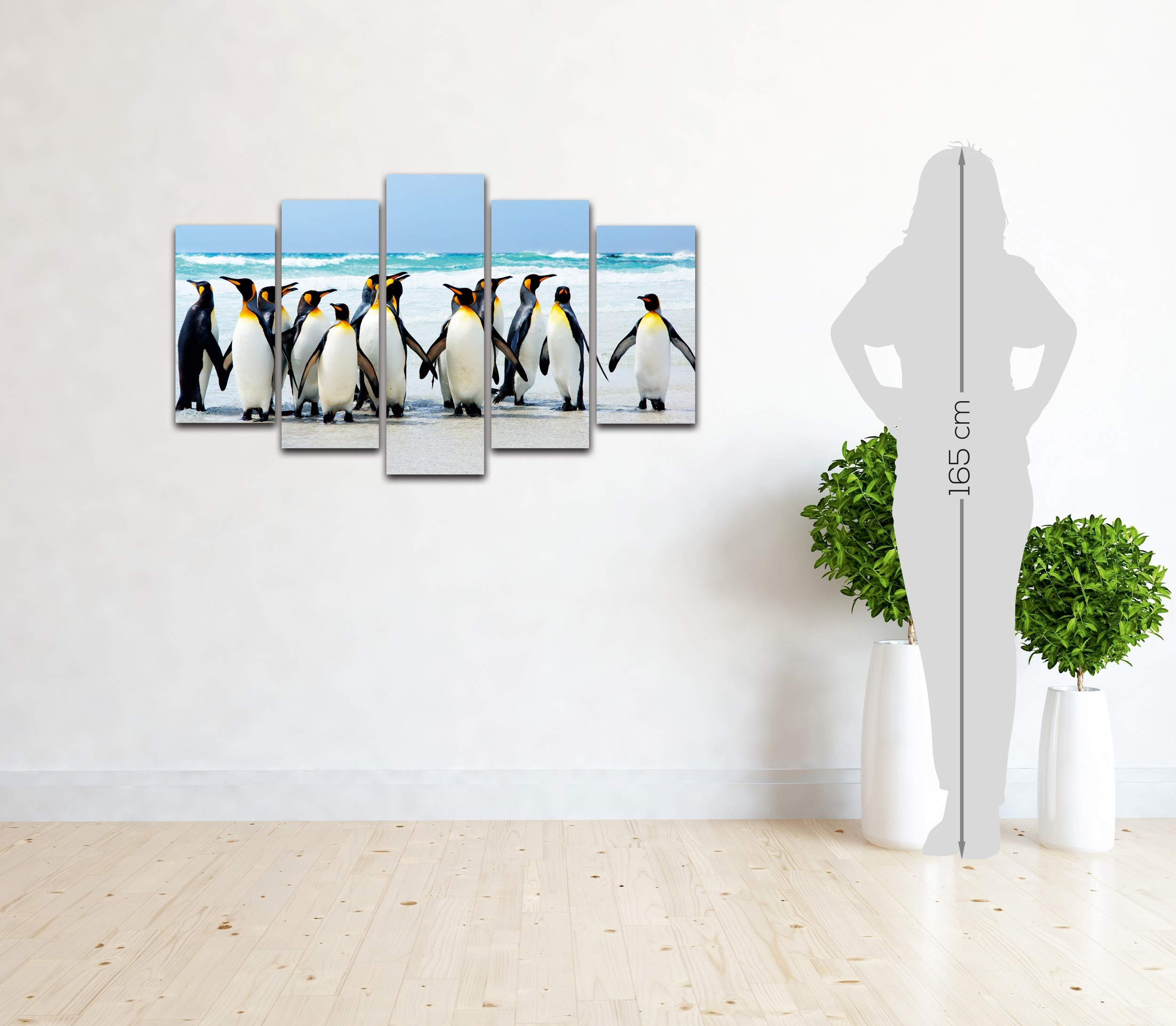 Homemania Picture, Pine Wood, Polyester, Multicoloured, 20 x 60 x 3 cm, 2 Units