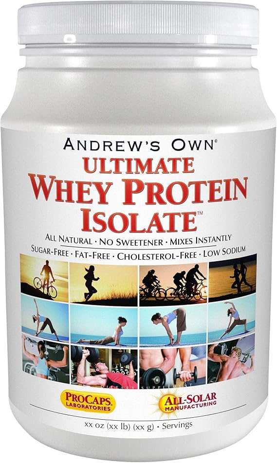 ANDREW LESSMAN Ultimate Whey Protein Isolate 50 Servings