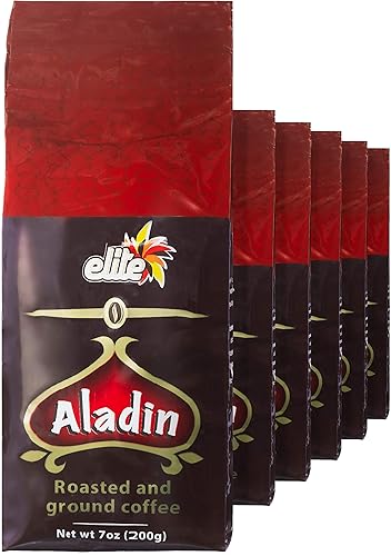 Elite Café Aladin, 7 onzas (paquete de 6)