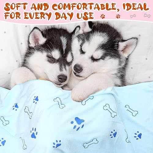 Miniatura 6 de Irenare Juego de 12 toallas de baño para perros de 20 x 39 pulgadas, toallas de microfibra para secar perros, toalla de aseo suave y absorbente