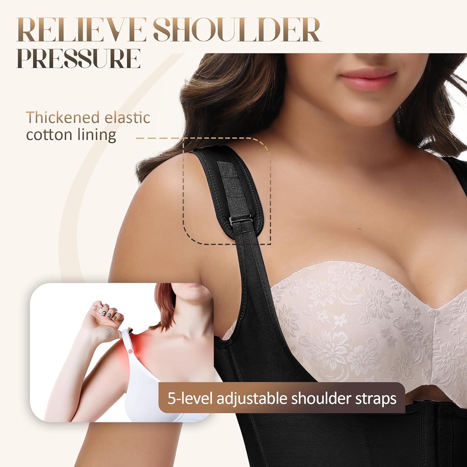 M MYODRESS Fajas Colombianas Moldeadoras Faja Body Shaper Tummy Control Shapewear for Women Post Surgery Compression Garment - Image 4