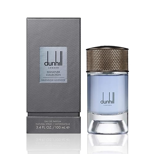 Dunhill Signature Collection Valensole Lavender Eau de Parfum Colonia en espray para hombre, 3.4 onzas líquidas