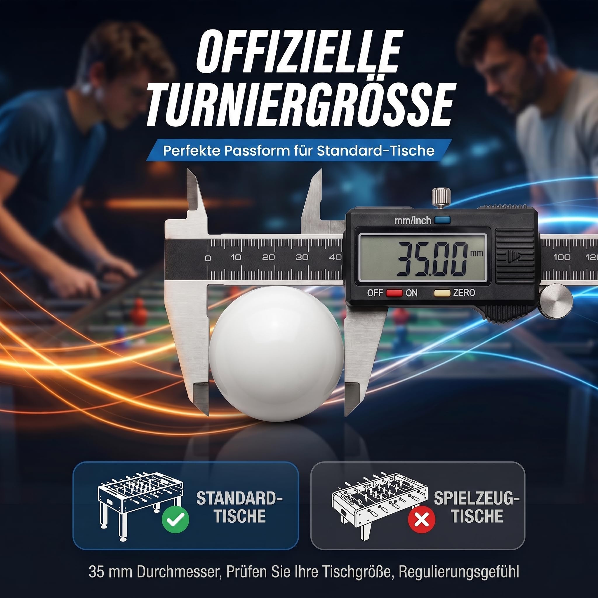 VGEBY Compteurs de score pour baby-foot - Jeu de table - Pièces de