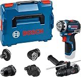 Bosch PRO 18V System Perceuse-visseuse sans-fil GSR12V-32FC (avec GFA 12-M, GFA 12-X, GFA 12-E, GFA 12-W, GFA 12-H, poignée aux., butée de profondeur, L-BOXX) - 1