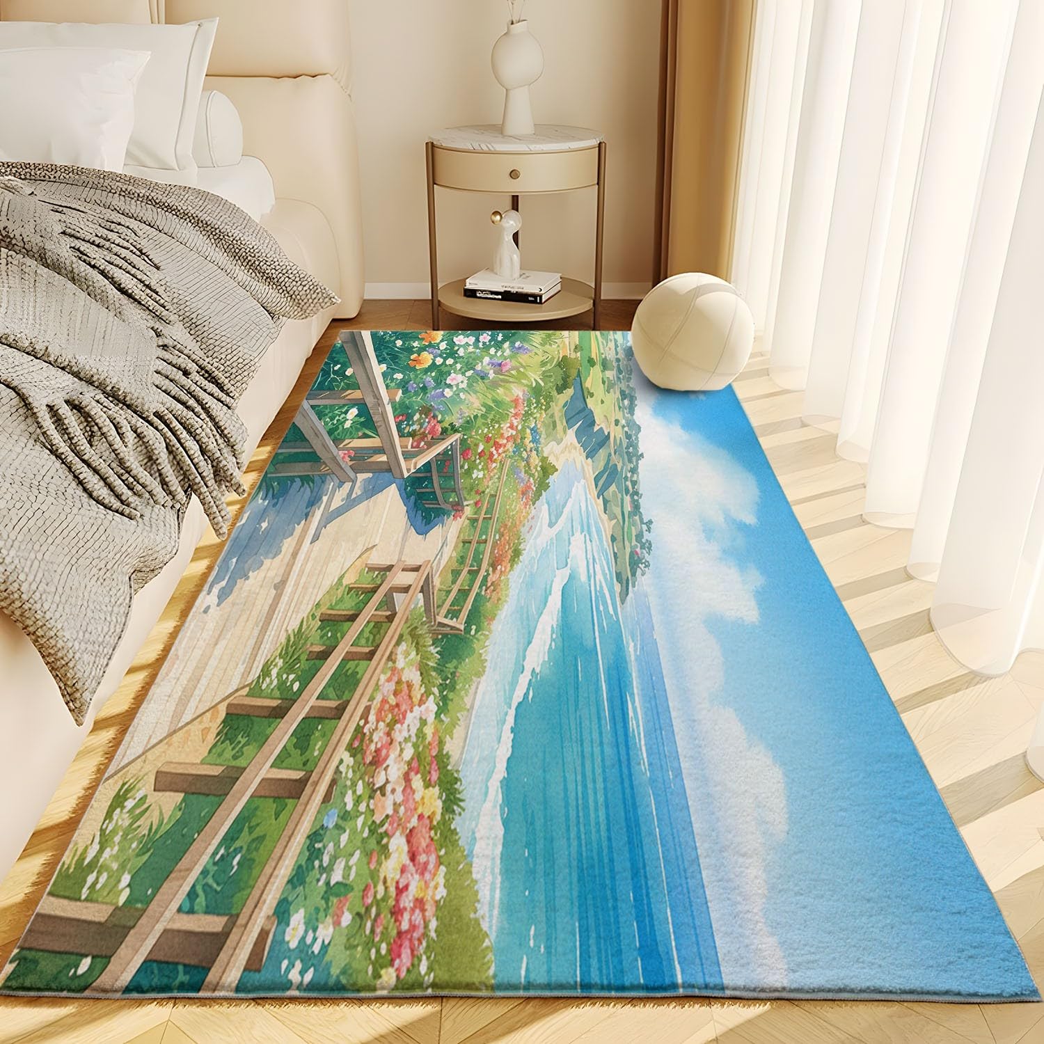 Amazon.com: Four Leaf Clover Area Rug - Washable Non-Slip Indoor