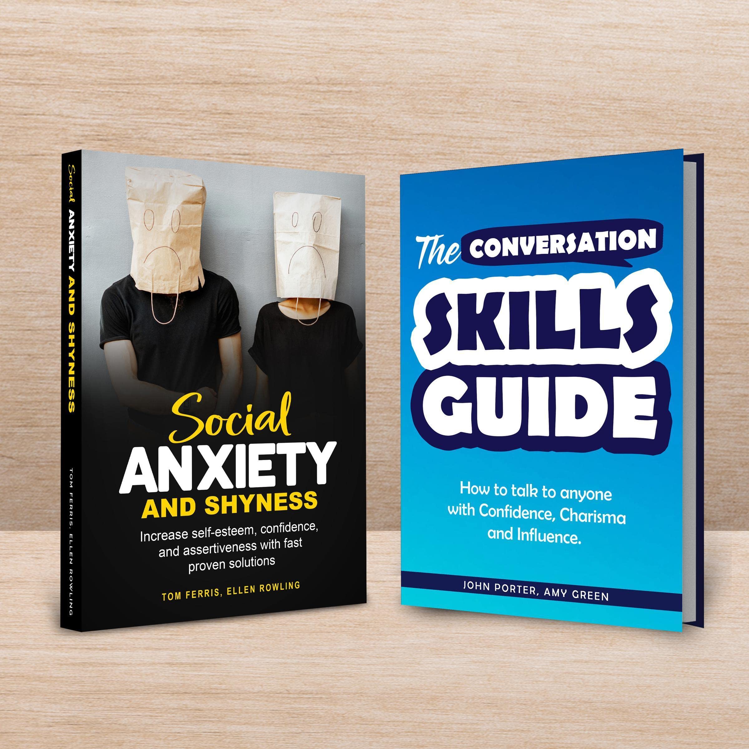 Social Anxiety and Shyness & The Conversation Skills Guide: 2 Books in 1