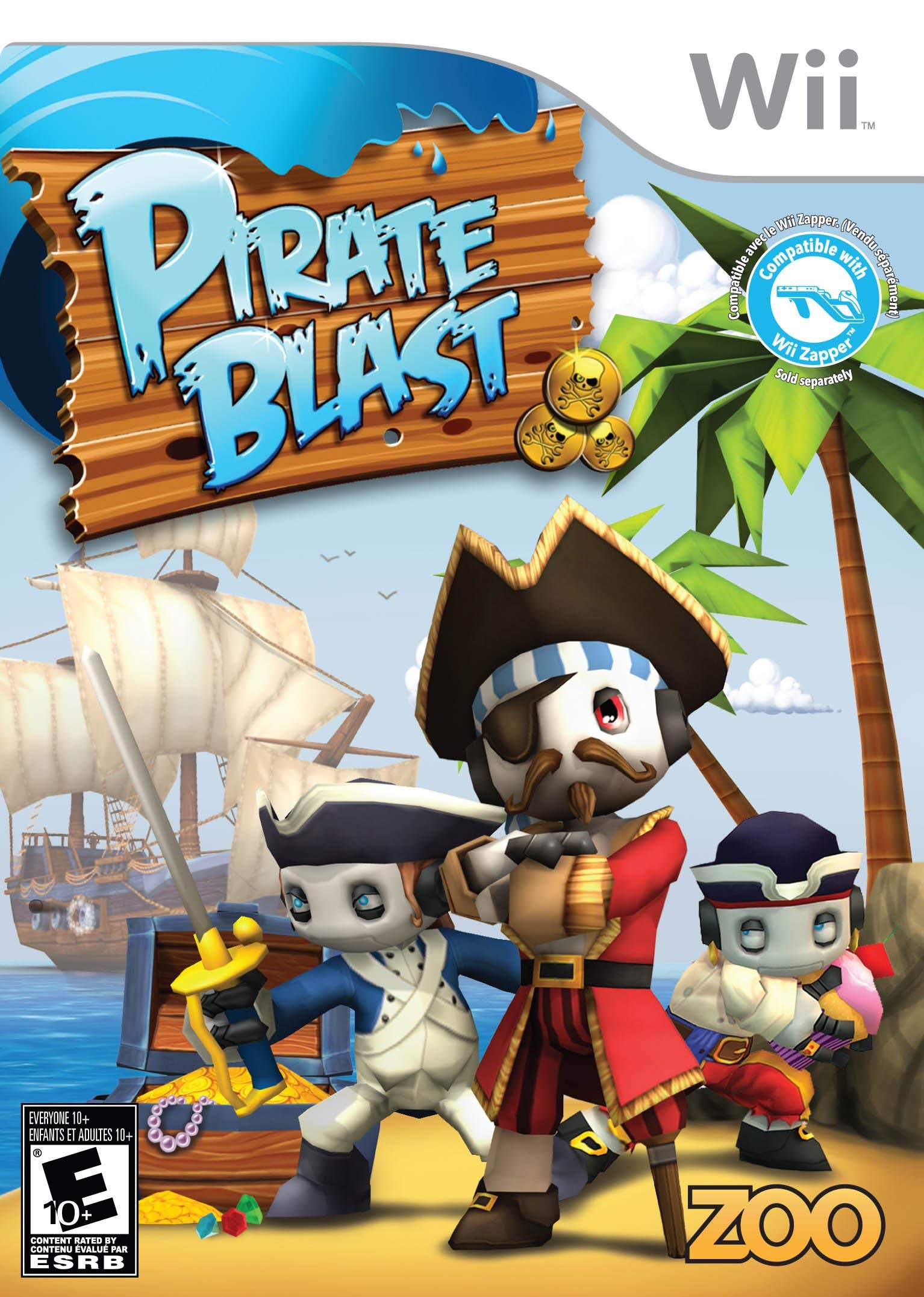 Amazon.com: Pirate Blast - Nintendo Wii (Renewed) : Video Games