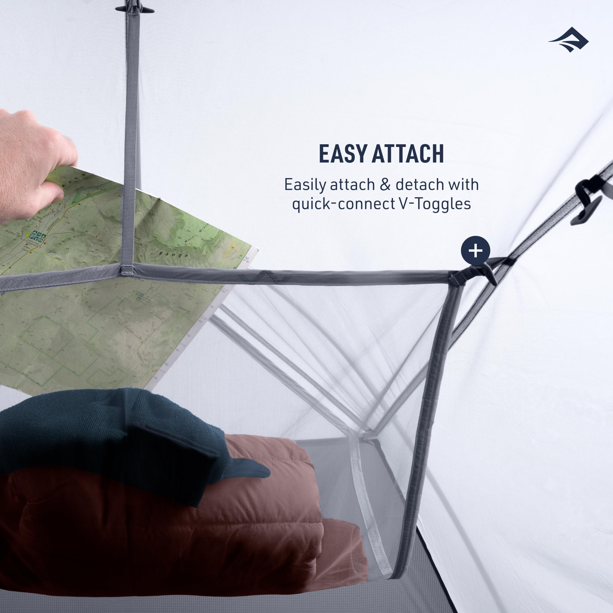 Sea to Summit Gear Loft for Telos TR2 szary, rozmiar uniwersalny