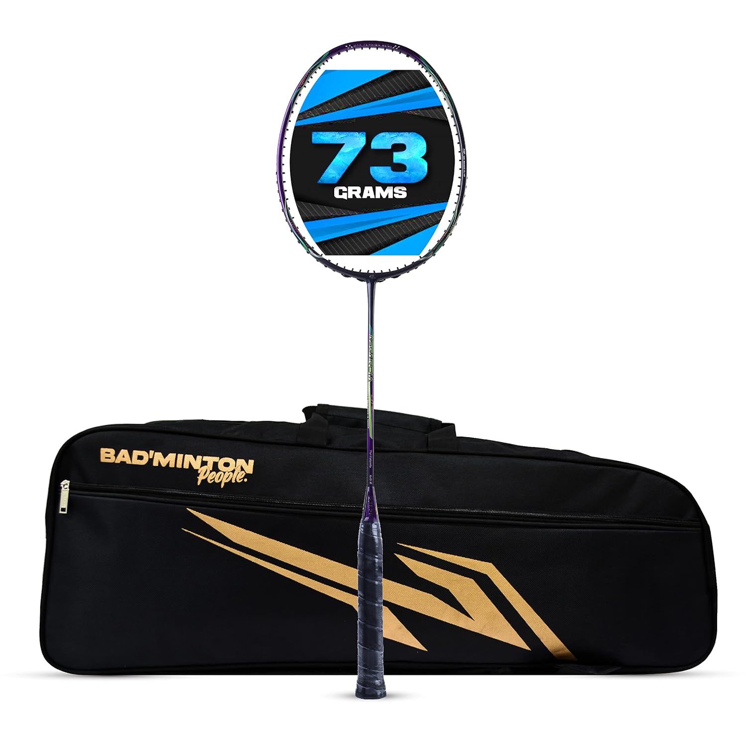 Buy Apacs Asgardia Lite Black Green Badminton Racket + Badminton People