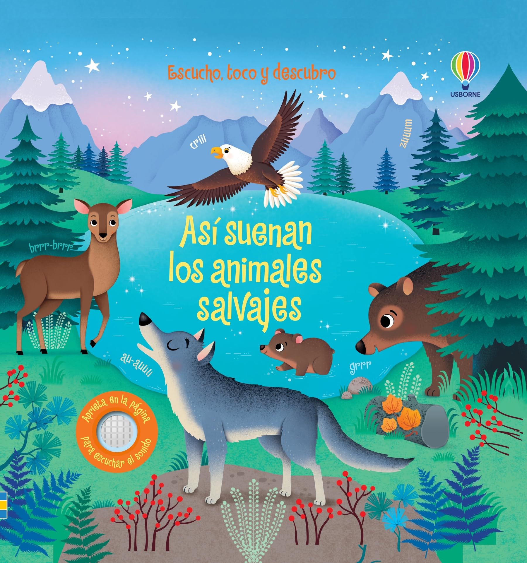Así suenan los animales salvajes (Escucho, toco y descubro)