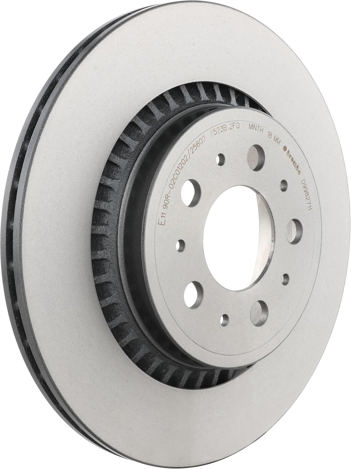 Brembo 09.9827.11 UV Coated vented Rear Brake Rotor VOLVO/VOLVO ASIA OE# 8624926