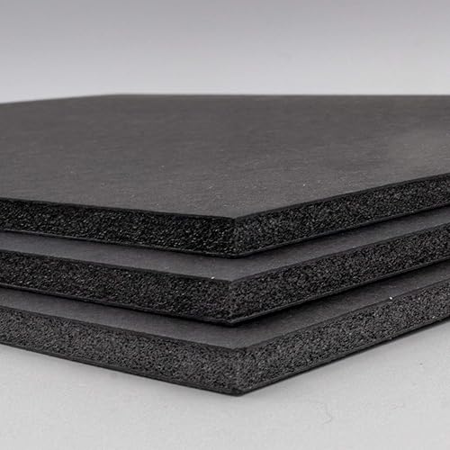 Miniatura 5 de Poster Palooza Tableros de espuma negra de 12 x 12 pulgadas, núcleo de espuma negra de 316 pulgadas, para respaldos de marcos de fotos y proyectos