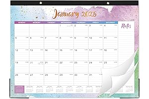 2025 Desk Calendar - 22x17 Large Wall Calendar 2024-2025