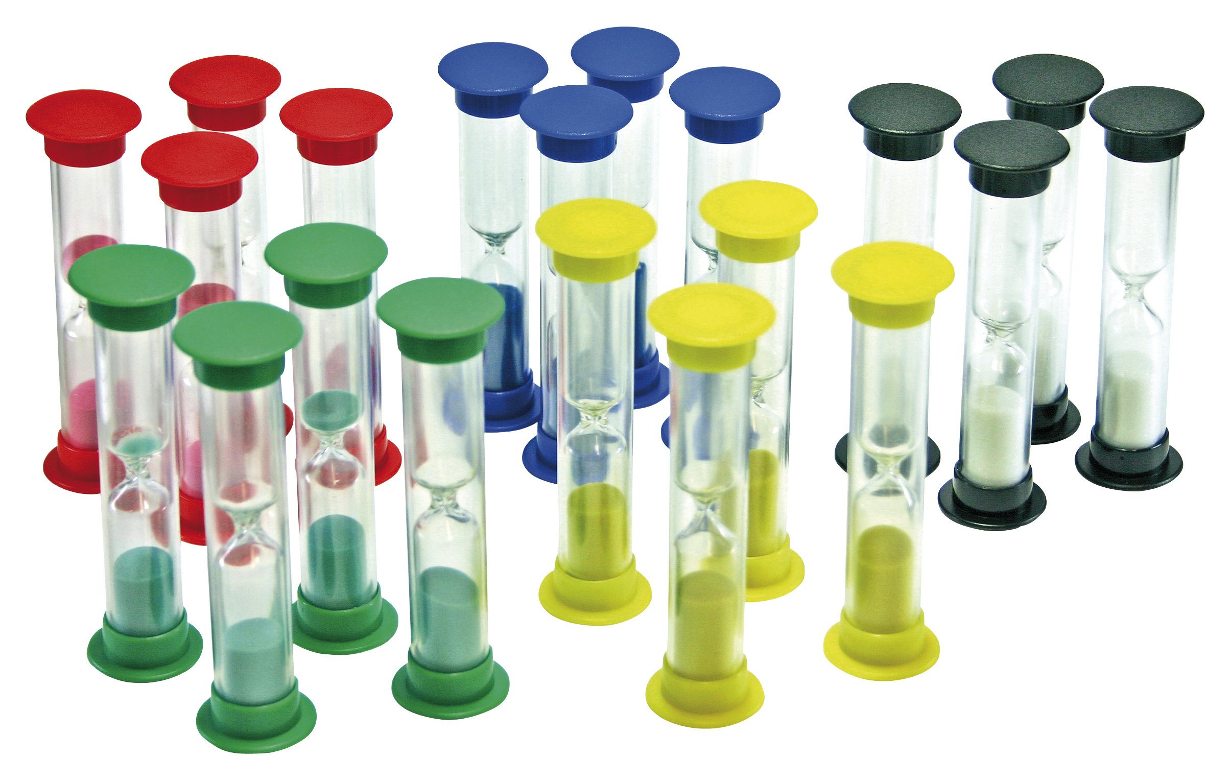 EDUPLAY - Clessidra Piccola 2,5 x 9 cm, 20 Pezzi