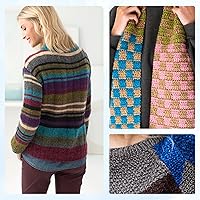 Vista 3 de Lion Brand Heartland Capitol Reef 136-140 (3 cadejos - mismo lote de tinte) Hilo estambre medio #4 acrílico para crochet y tejer con bolsa