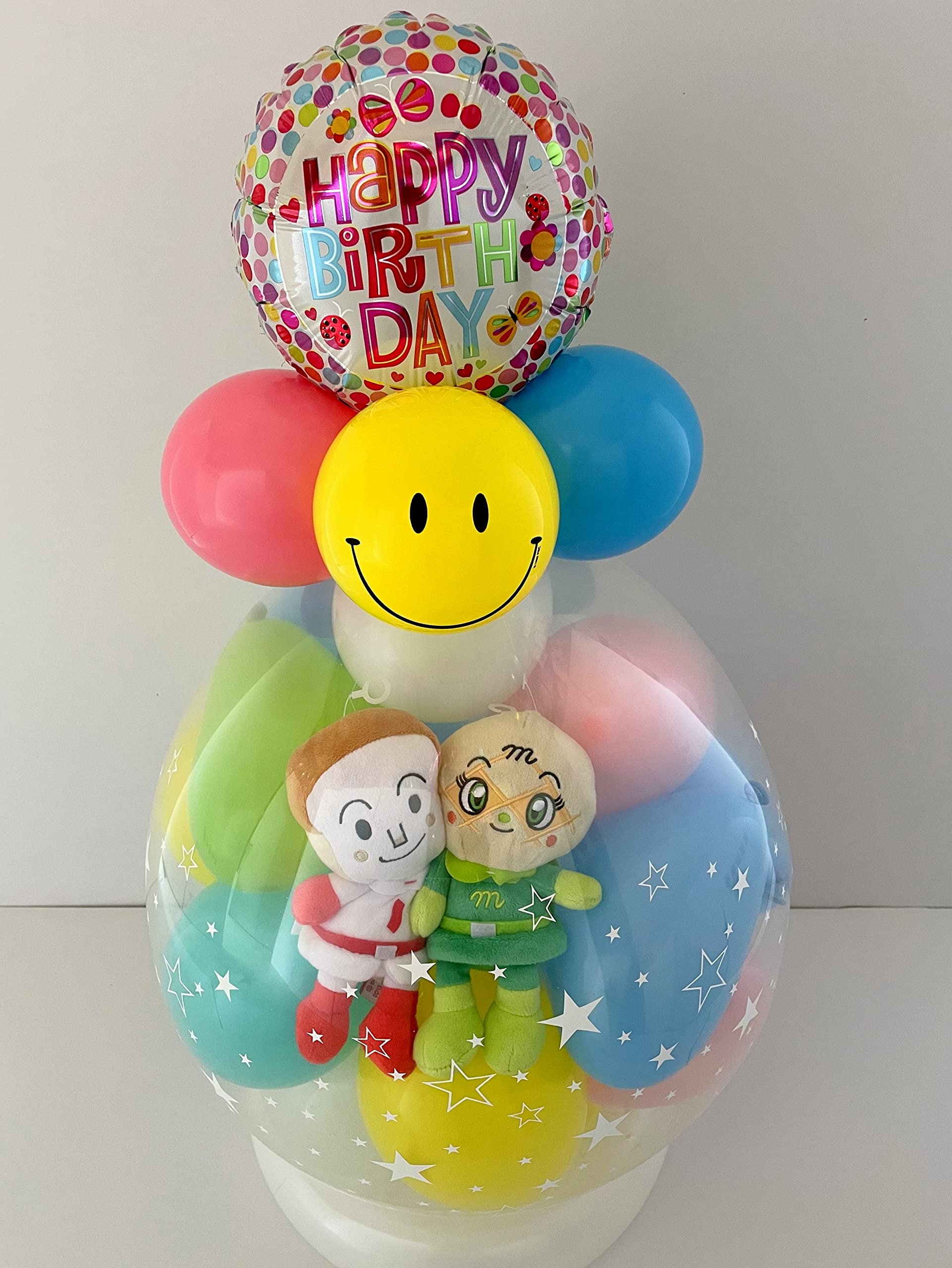 Amazon | ペア バルーンラッピング ぬいぐるみ バルーン 誕生日 男の子