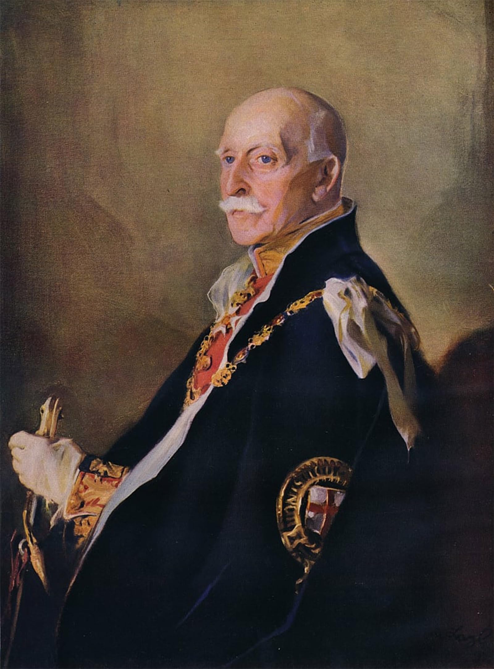 Serendipitp No Frame Vintage Picture Print On Canvas Wall Art Poster Arthur Of Connaught And Strathearn By De László Artwork Print Poster For Wall Decor 60X90cm