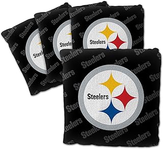YouTheFan Nebraska Cornhuskers-White Bolsas Cornhole-4 Unidades