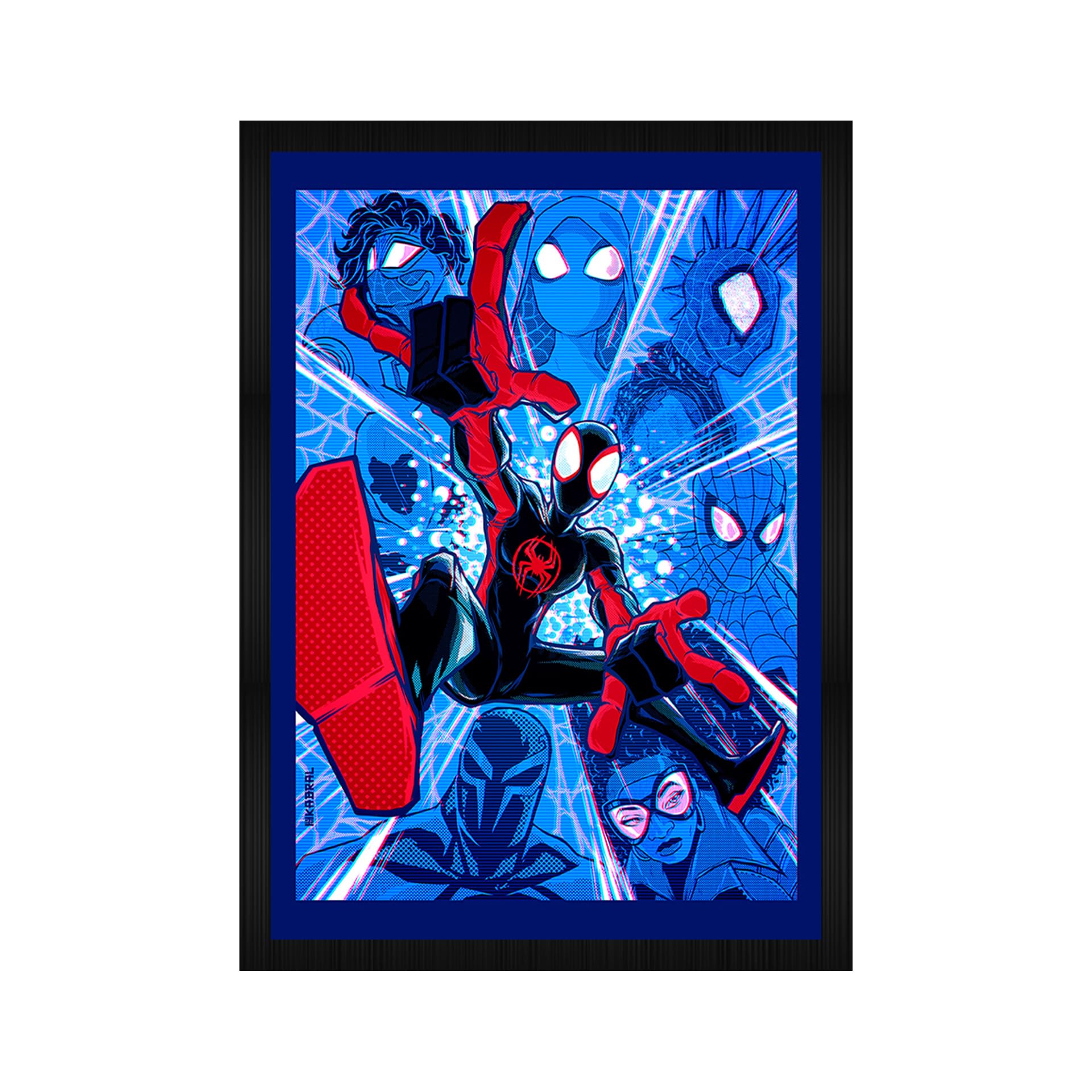 - CodersParadise Spiderman Wall Poster Frames | Aesthetic A4 Poster Frames For Home, Living Room, Bedroom and Office | Wall Frames Artworks | Hanging Theme Posters