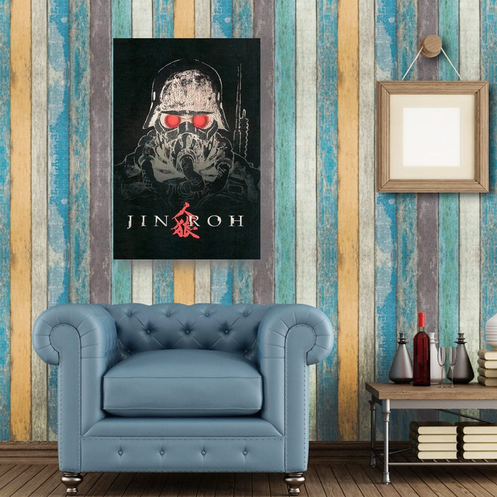 JUNZHE Jin Roh The Wolf Brigade Poster Anime Poster (2) Wall Art